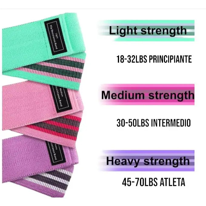 Bandas Elásticas para Ejercicio - Pelvi Control