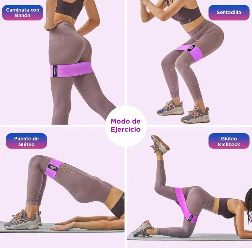 Bandas Elásticas para Ejercicio - Pelvi Control