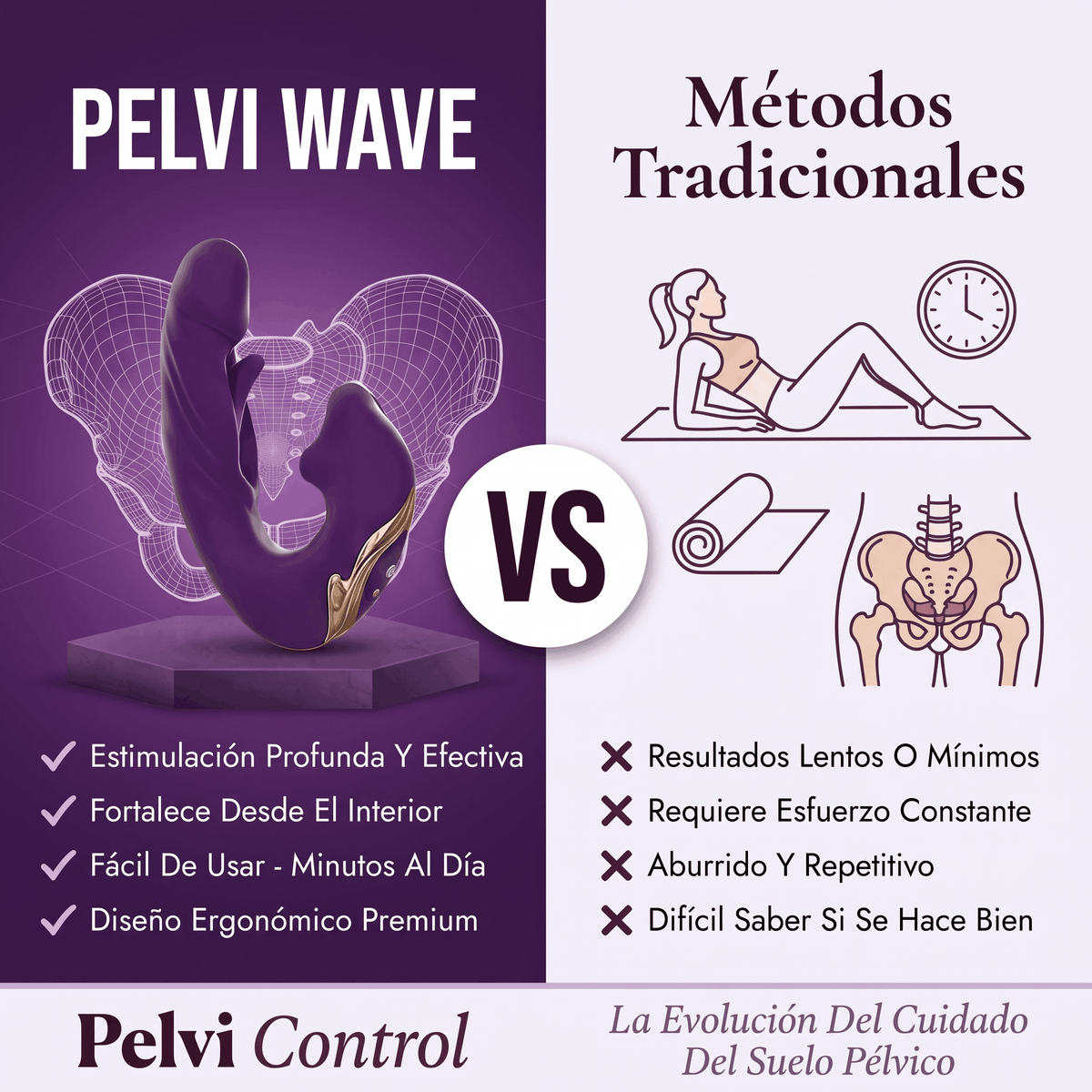 Pelvi Wave | Fisioterapia Pélvica en Casa — Tecnología Clínica.