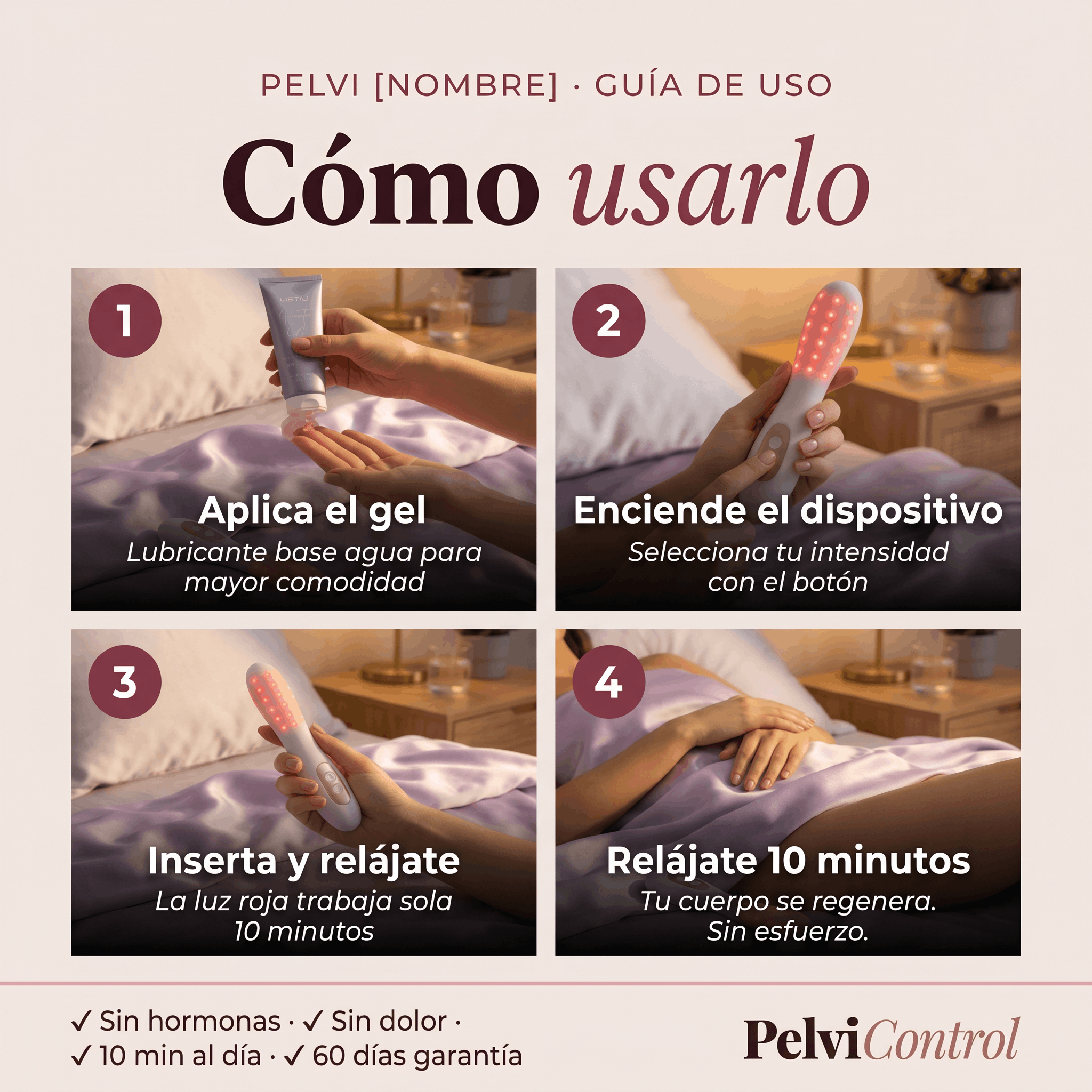 Pelvi Glow X | Húmeda Fuerte y Tuya Otra Vez