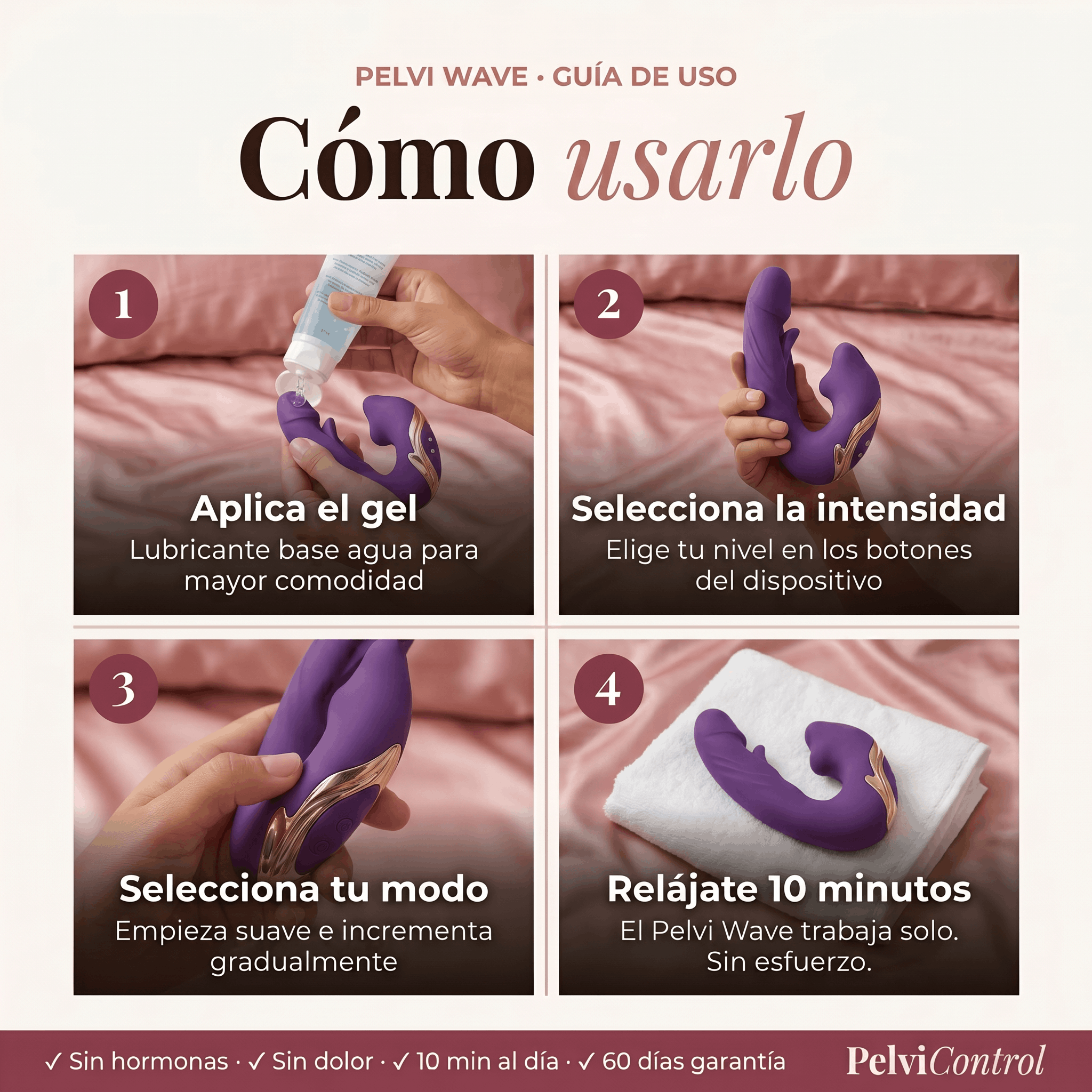 Pelvi Wave | Fisioterapia Pélvica en Casa — Tecnología Clínica