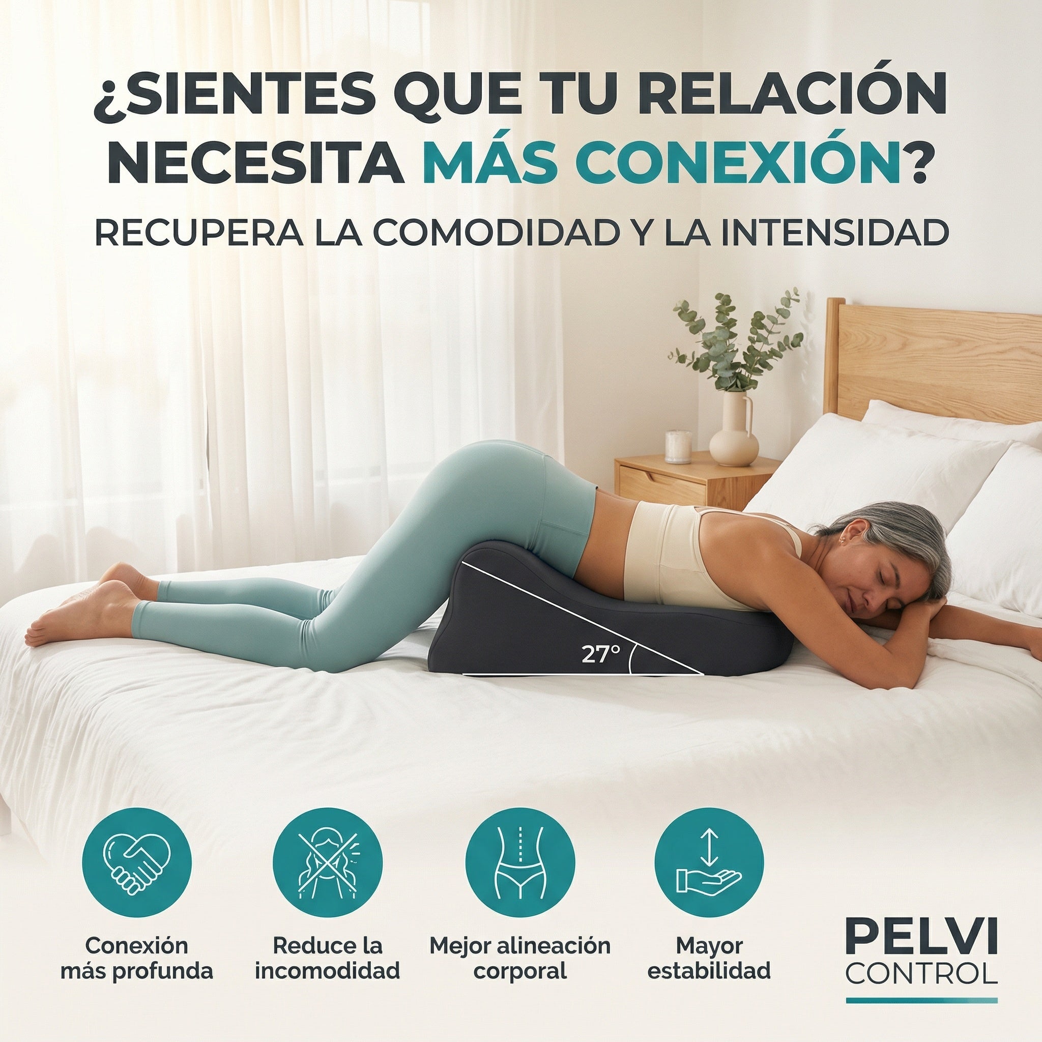 MODENZA Ergo Sex | Almohada Postural
